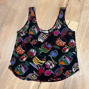 Vintage Fish tank top by Mary Jo Bruno for Nordstrom